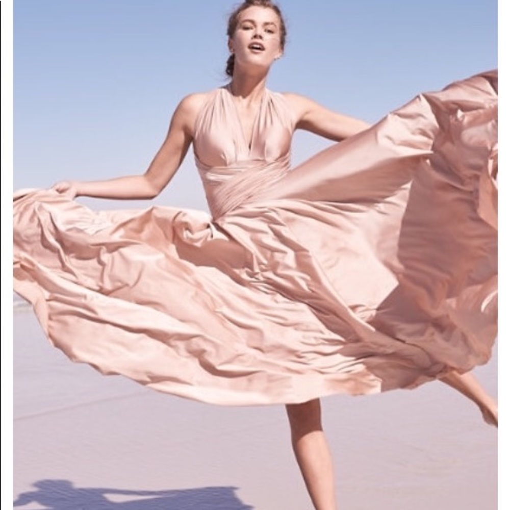 Twobirds ginger convertable maxi dress